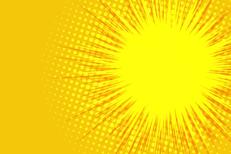 Yellow halftone background Royalty Free Vector Image