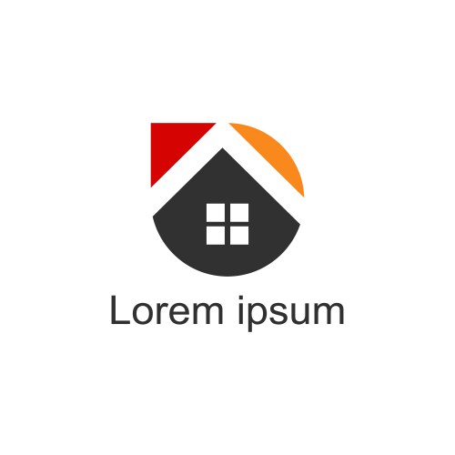 House logomodern design vector image