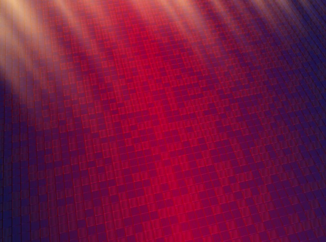 Diagonal abstract halftone lines in red and black Vector Image