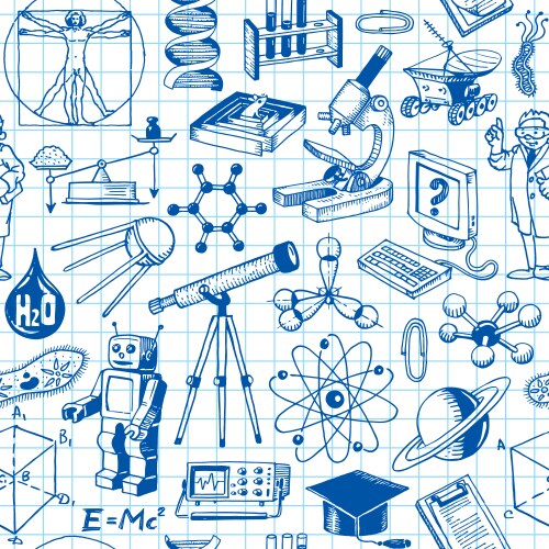 Tools instruments seamless pattern Royalty Free Vector Image