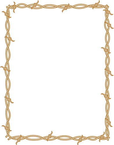 Barbed Wire Border Vector Images (over 3,500)