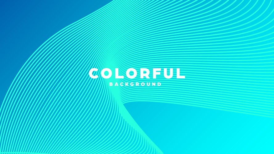 Modern minimal colorful abstract background lines vector image