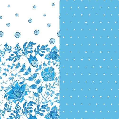 Flower pixel art seamless pattern Royalty Free Vector Image