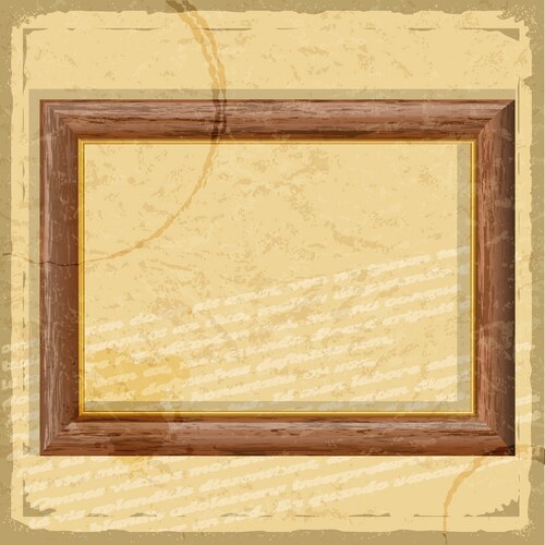 Background Rustic Frame Vector Design Rustic Frame on Textured Background – Free Vector | VectorStock