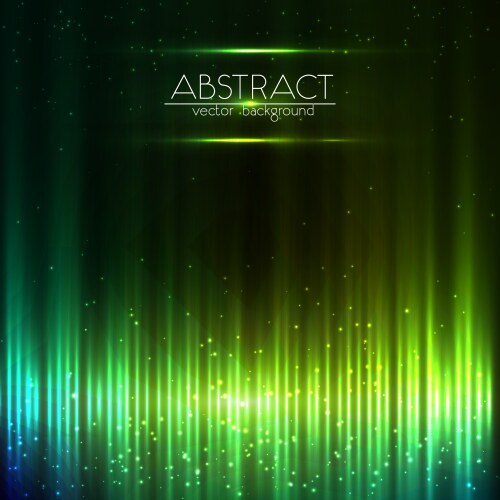 Green digital abstract equalizer background Vector Image