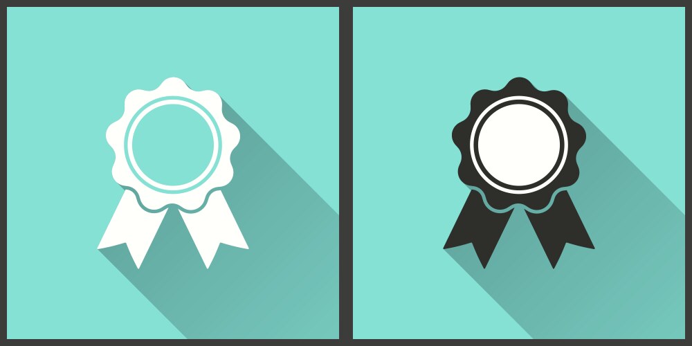Award icon set Royalty Free Vector Image - VectorStock