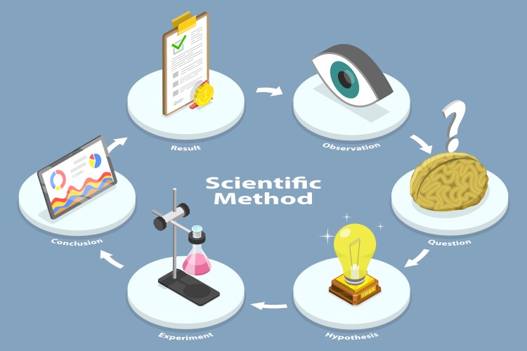 3d isometric flat conceptual Royalty Free Vector Image