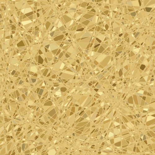 Gold mosaic background Royalty Free Vector Image