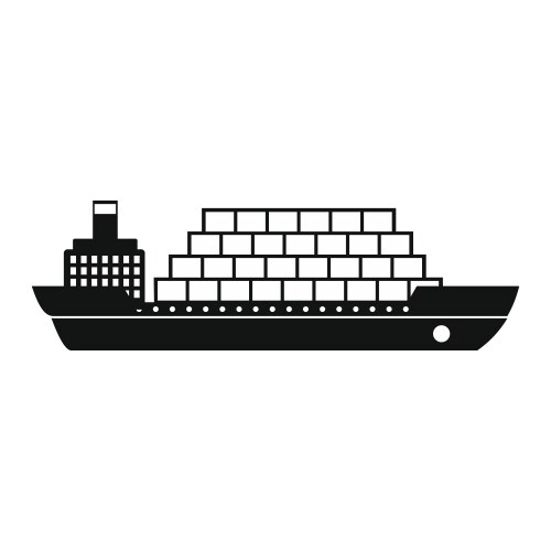 Cruise sea ship isometric 3d icon Royalty Free Vector Image