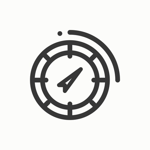 Simple compass Vector Images & Graphics for Commercial Use | VectorStock