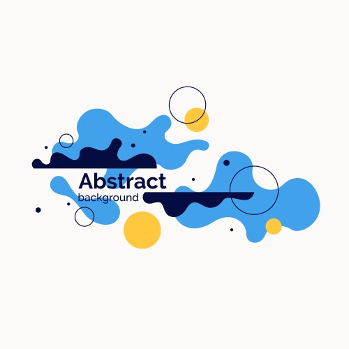 Abstract background with dynamic linear waves vector image