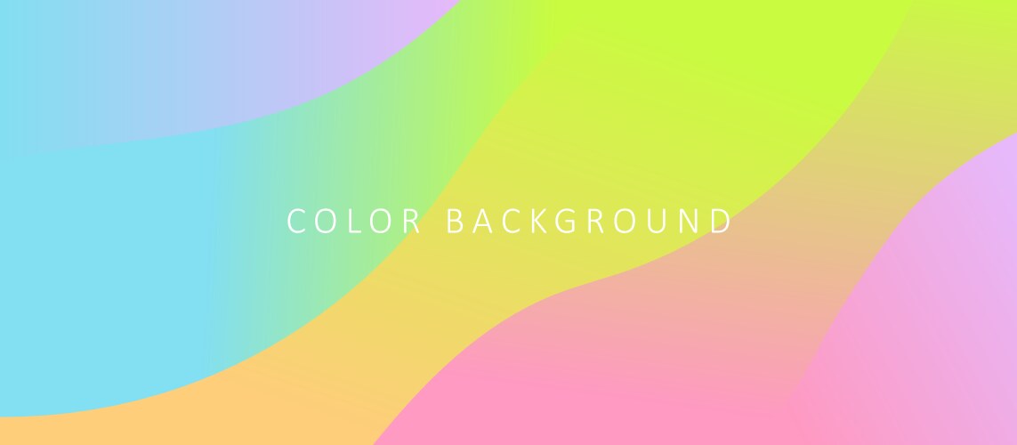 Abstract background with dynamic gradient color vector image