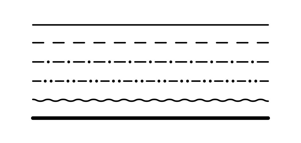 Line border simple frame design element concept vector image