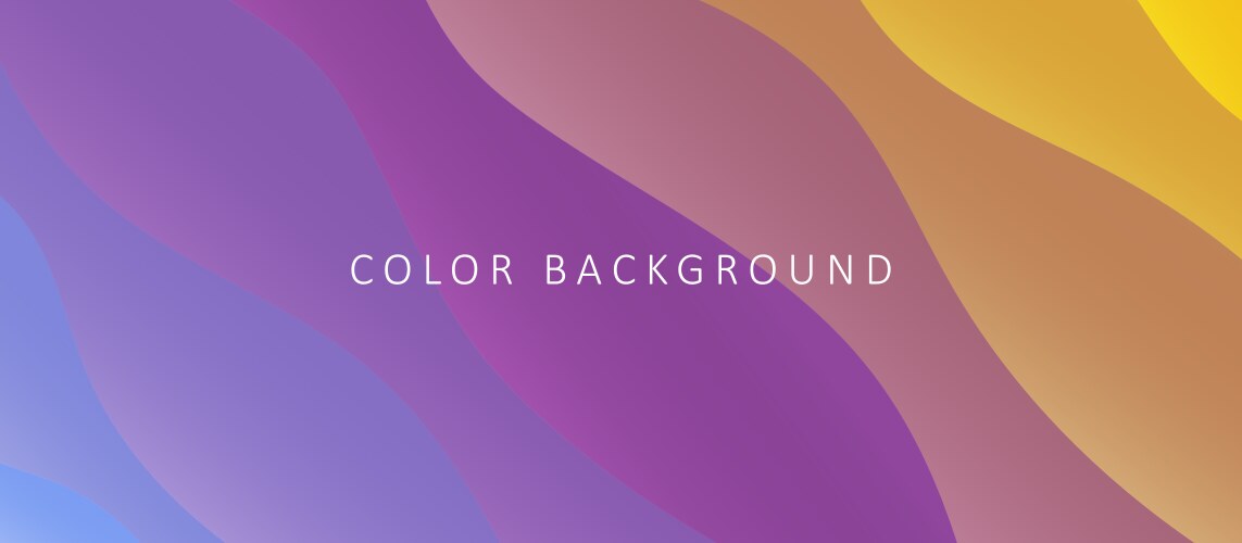 Abstract background with dynamic gradient color vector image
