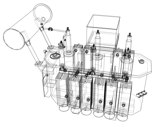 Power Transformer Drawing Vector Images (over 470)