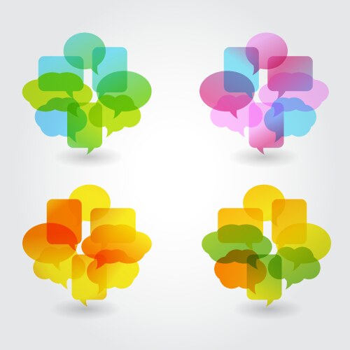 Speech bubble Royalty Free Vector Image - VectorStock