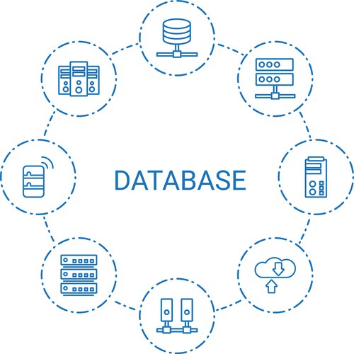 Free Database Vector Graphics & Illustrations | VectorStock