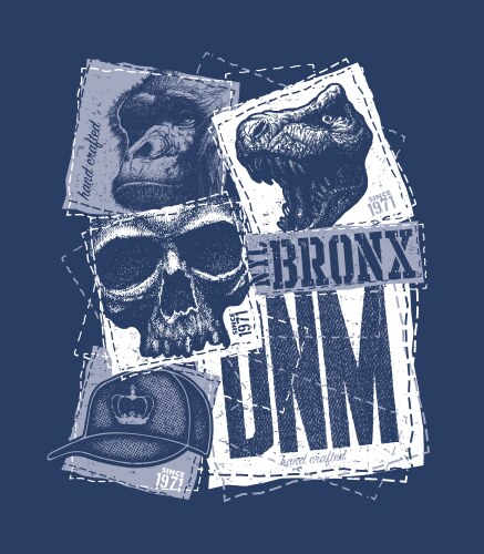 Vintage urban typography Vector Image