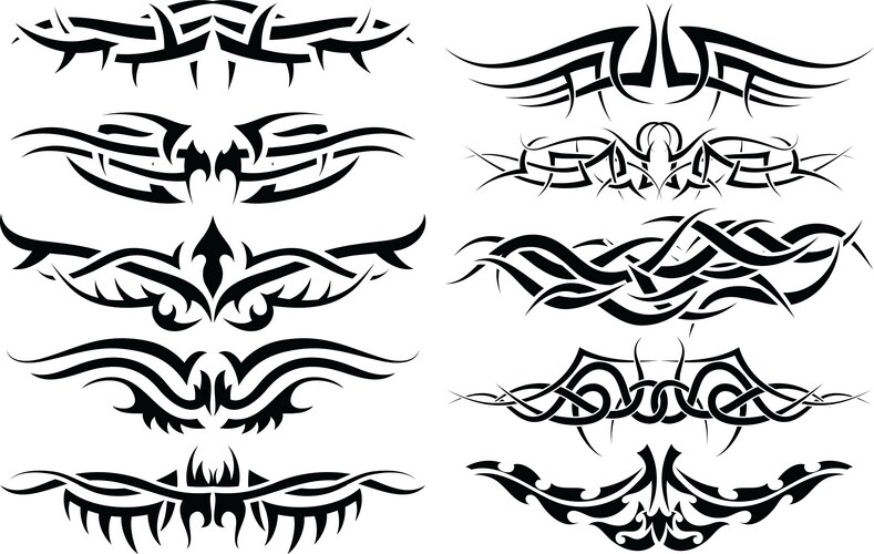 Tribal tattoo Vector Image