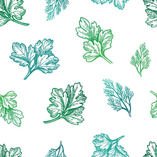 Hand drawn wild cacti plants pattern Royalty Free Vector
