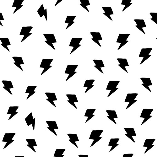 Thunderstorm Backdrop - Seamless Pattern Vector Image