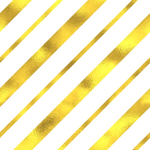 Gold foil stripes horizontal lines seamless Vector Image