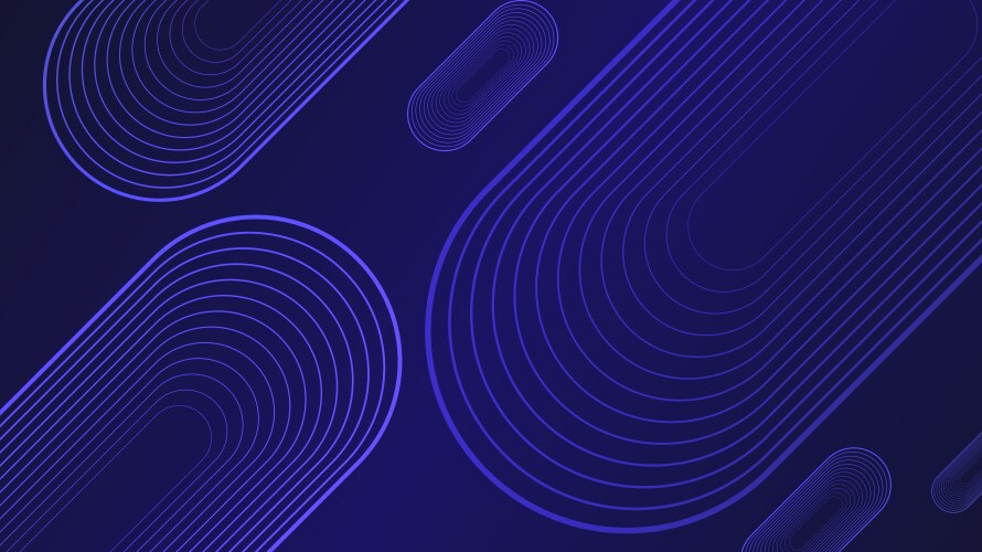 Layered geometric patterns create a dynamic vector image