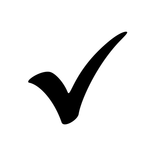 Check mark dollar sign icon logo template design Vector Image