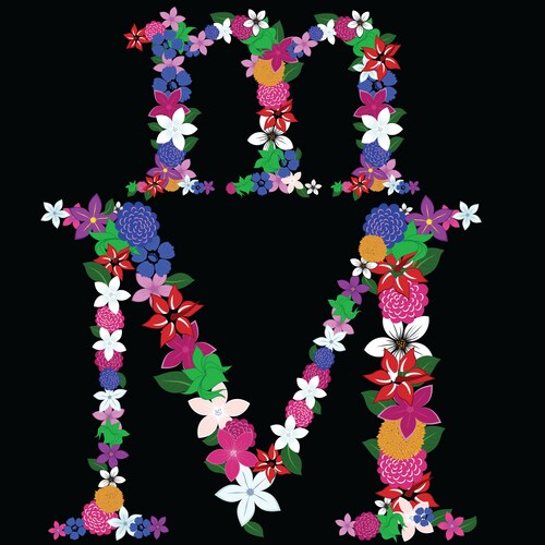M Royalty Free Vector Image - VectorStock