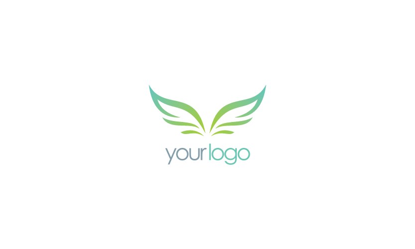Wing fly logo Royalty Free Vector Image - VectorStock