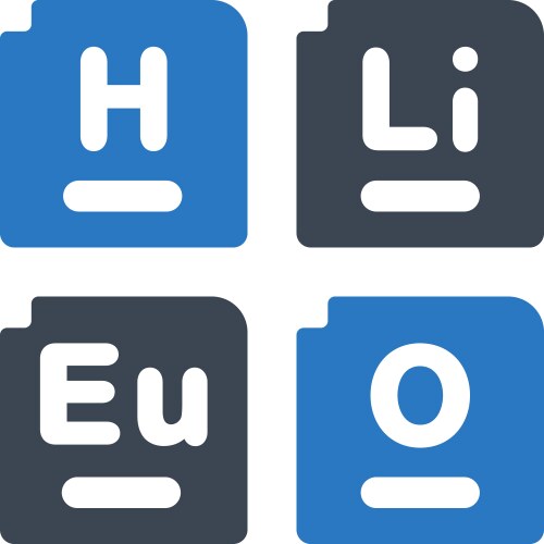Periodic Table Elements Icon Vector Images (over 7,500)