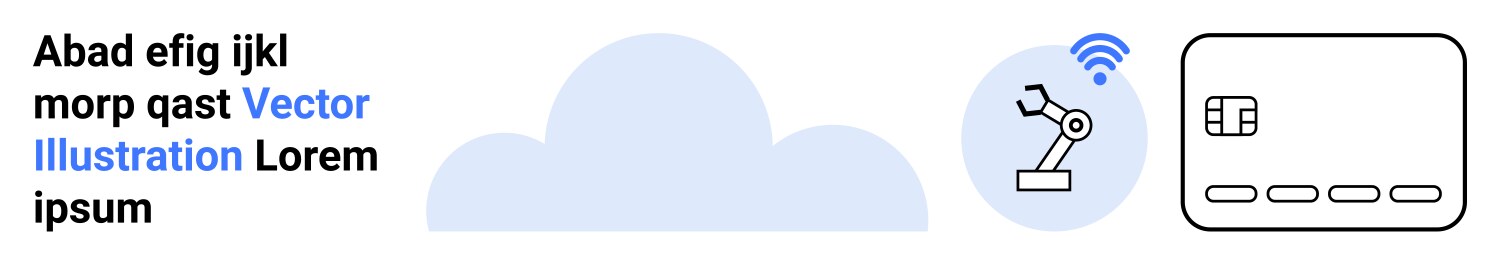 Cloud computing with robotics and telematics vector image