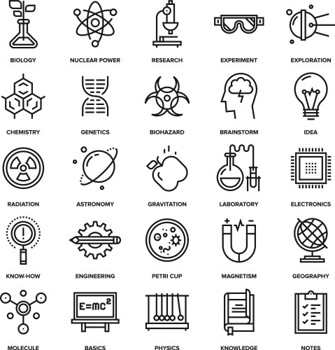 Simple Researcher Pattern Genetic research pattern Royalty Free Vector Image