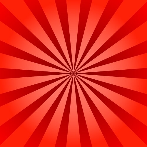 Bright red rays background Royalty Free Vector Image