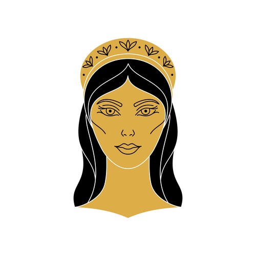 Greek goddess hera Vector Image