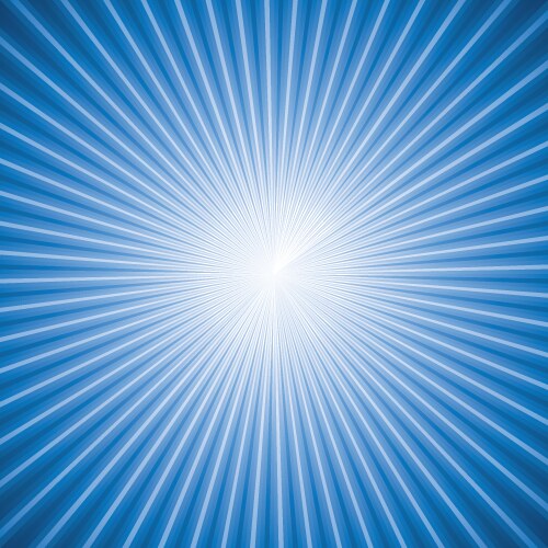 Blue star burst background Royalty Free Vector Image
