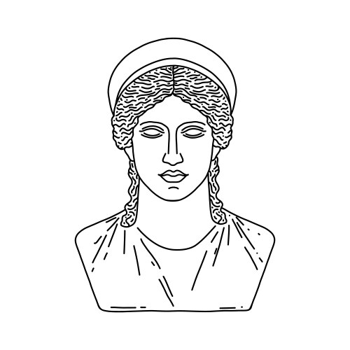 Greek goddess hera Vector Image