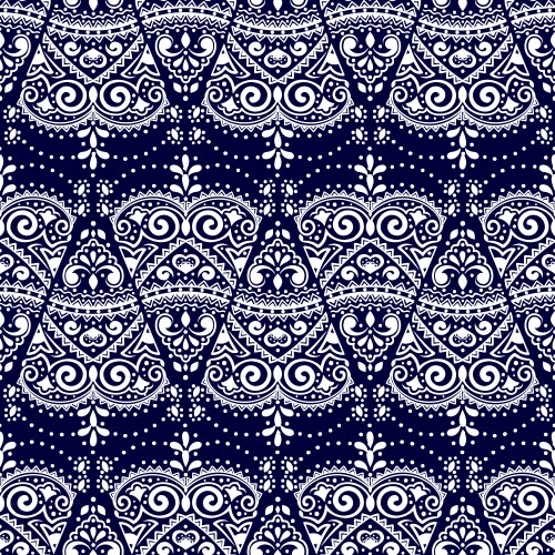 Lace seamless ornament Vector Image