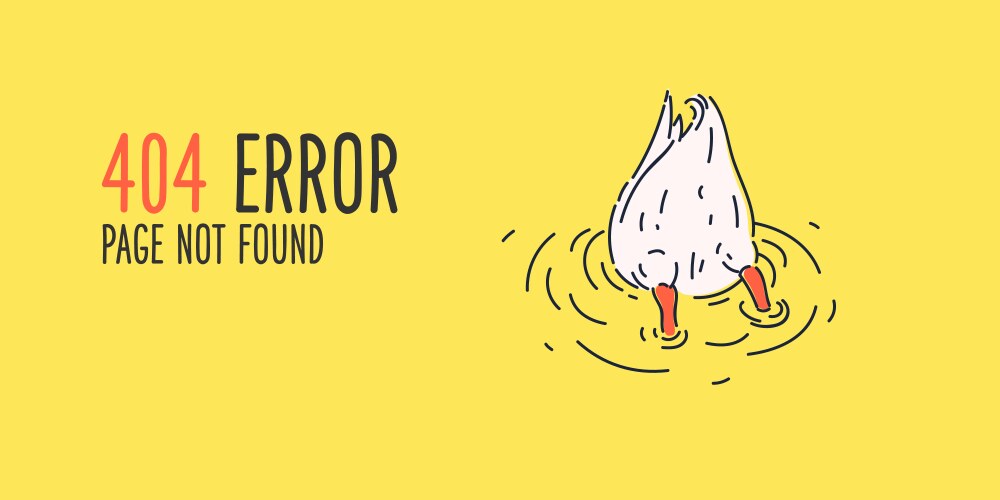 404 error page not found problems with finding vector image