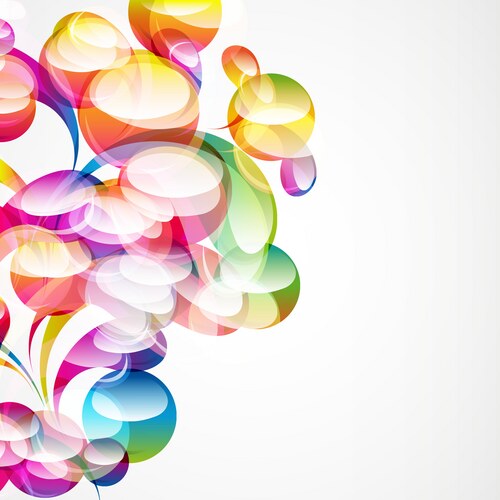 Abstract arc-drop background Vector Image