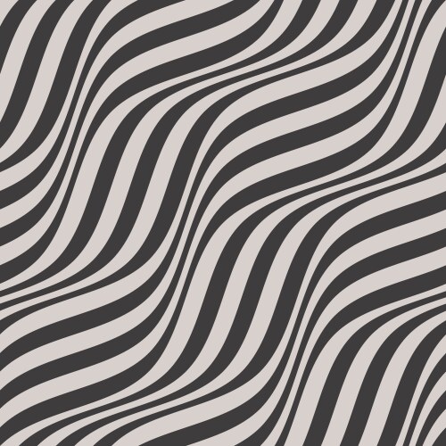 Diagonal wavy stripped seamless pattern Royalty Free Vector
