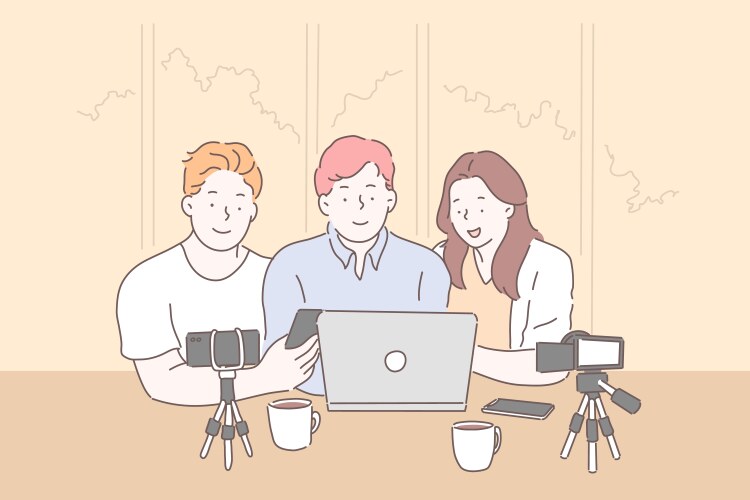 Vlogging Vector Images (over 10,000)