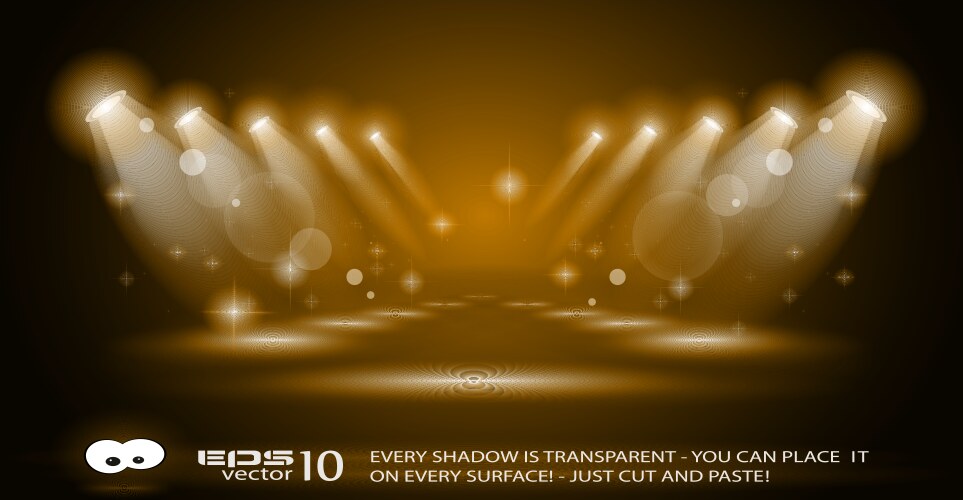 Concert lights Royalty Free Vector Image - VectorStock