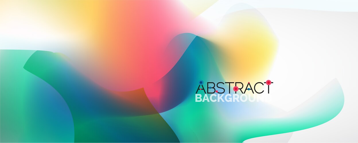 Fluid color gradient abstract background trendy – Royalty-Free Vector ...