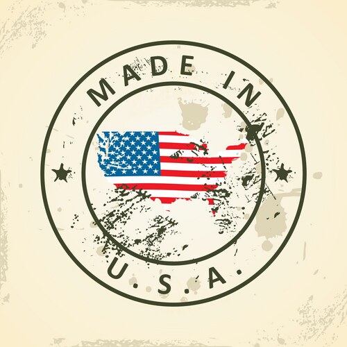 Grunge USA Map Stamp – Royalty-Free Vector | VectorStock