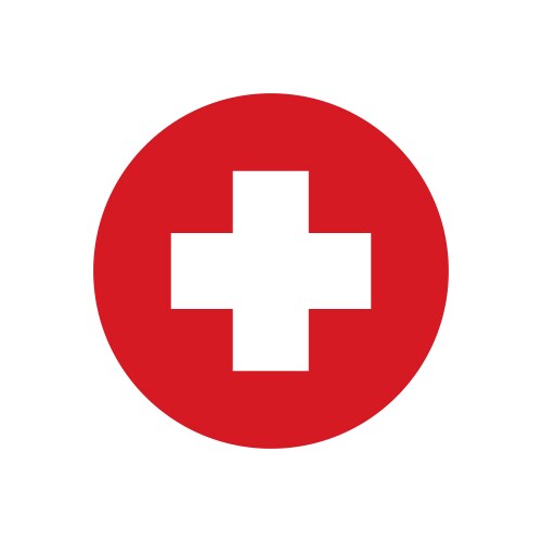 Healthcare plus sign - medical symbol vector image