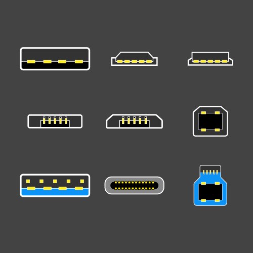 Lightning Usb Vector Images (over 1,000)