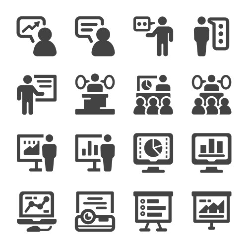 Talk icon Royalty Free Vector Image - VectorStock