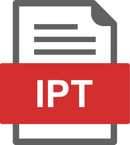 IPT File Viewer (59598210) – Royalty-Free Vector | VectorStock