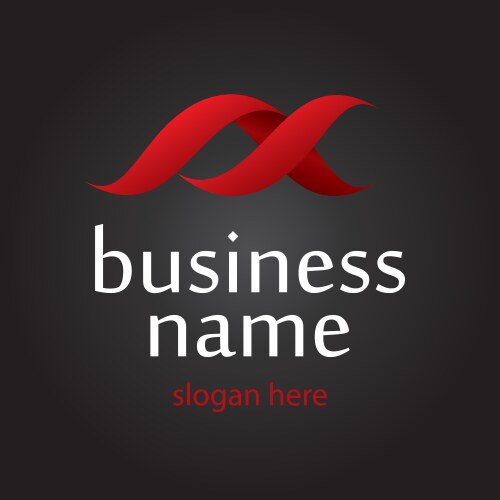 Logo red cube Royalty Free Vector Image - VectorStock